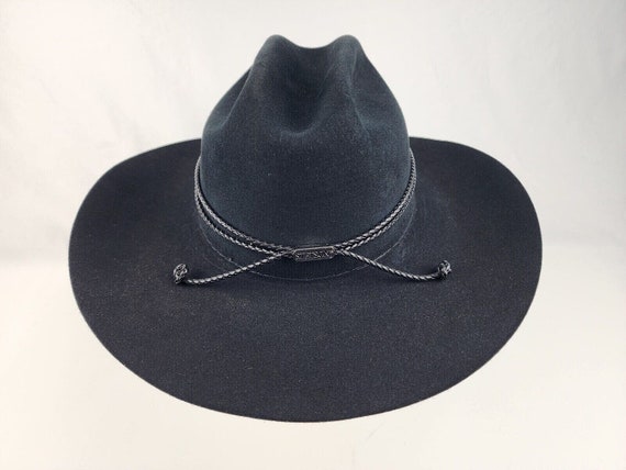 John B Stetson Black Carson 4x Beaver Cowboy Hat … - image 3