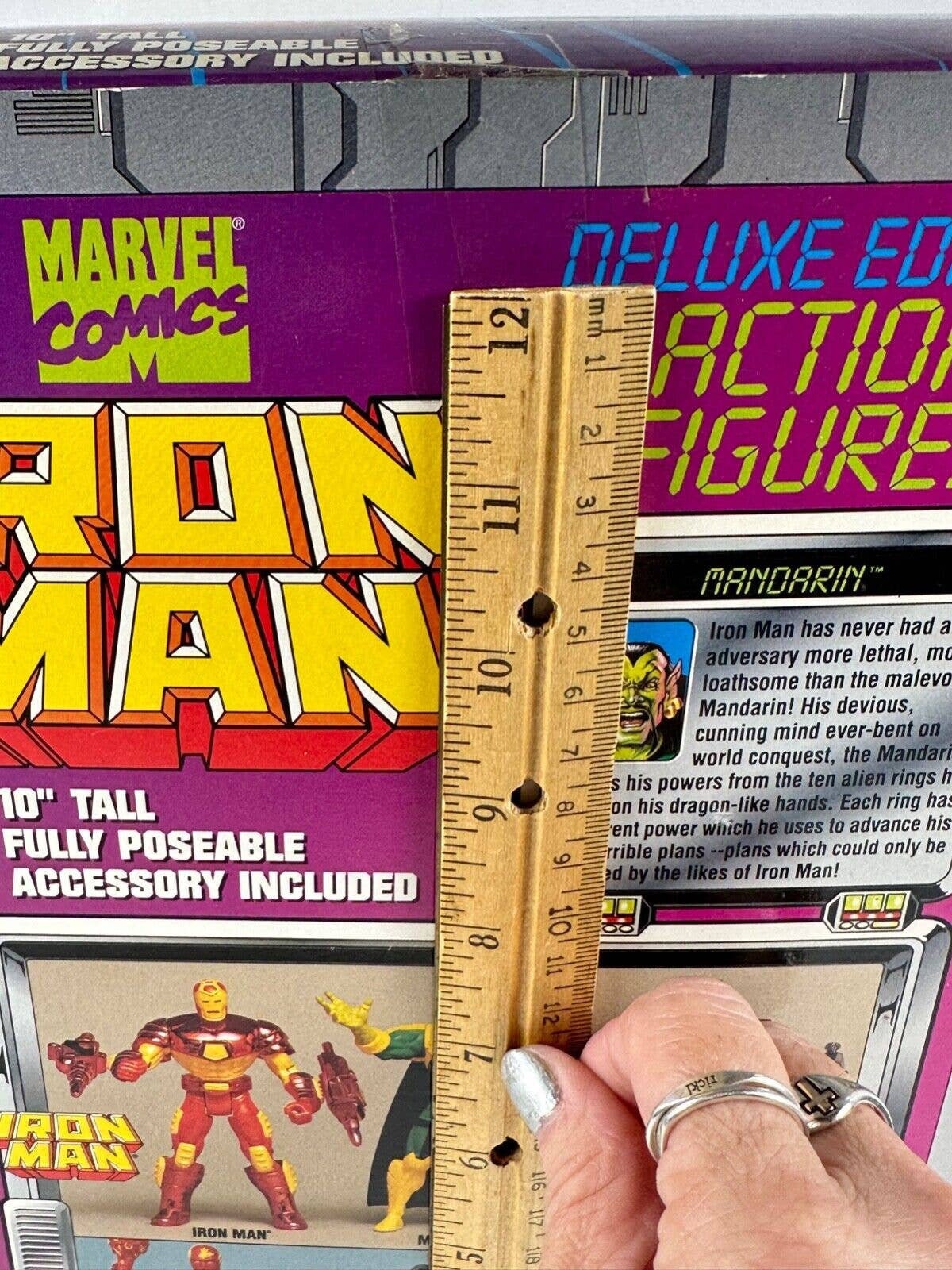 Vintage 1994 Iron Man MANDARIN Deluxe Edition 10 Vintage 1994 Iron Man MANDARIN Deluxe Edition 10
