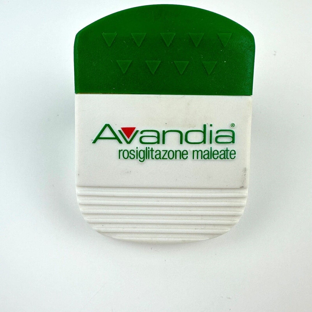 Avandia Drug Rep Promo Magnetic Clip Pharmaceutical Advertising RARE - Etsy