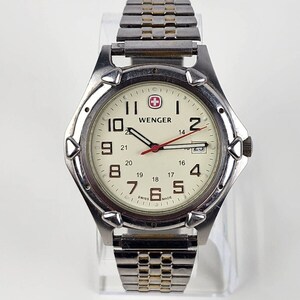 Wenger Swiss Military Men\'s Watch Stainless Steel Grey Dial 100M WR Quartz 7311X Wenger swiss military 7311x - Gem main image 4