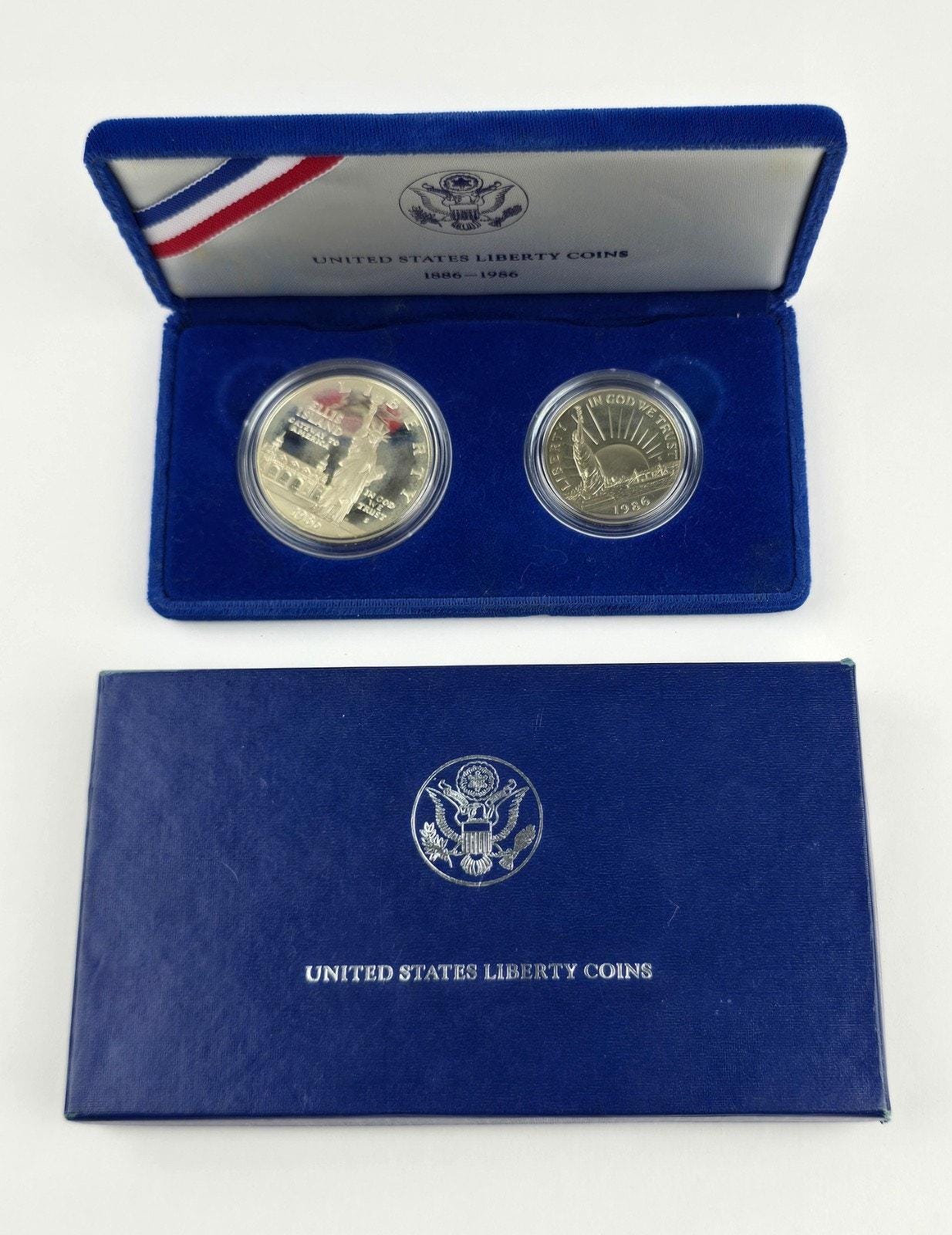 1986 Liberty Coin Proof Set - Etsy
