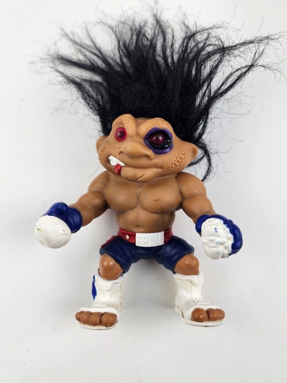 1992 Battle Monster Trolls Knockout Boxing & Football Player 1992