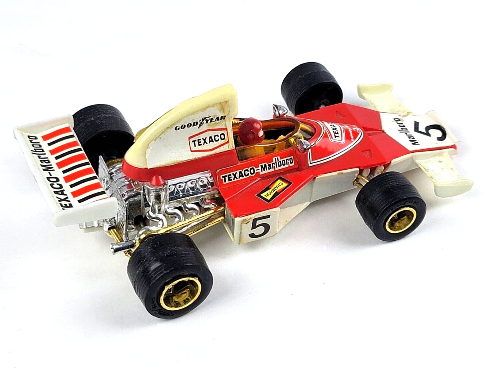 Mclaren M23 Texaco Marlboro Formuła 1 Plastic Toy Car Hong Mclaren M23 Texaco Marlboro Formuła 1 Plastic Toy Car Hong