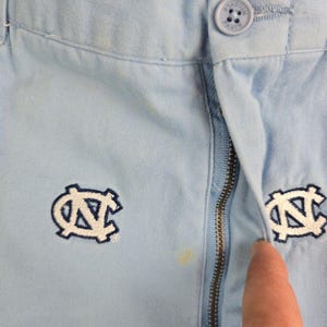 North Carolina Tar Heels All Over Pennington & Bailes Blue Stadium Pants 36x25 image 10