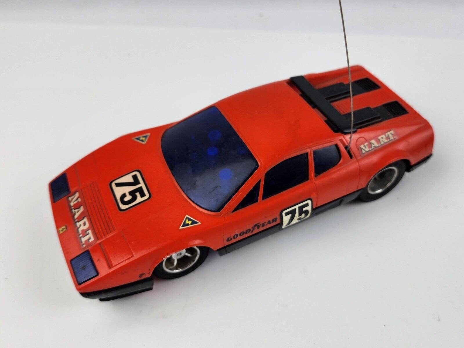 Vintage Sears Radio Controlled Ferrari 512 BB With Original Box