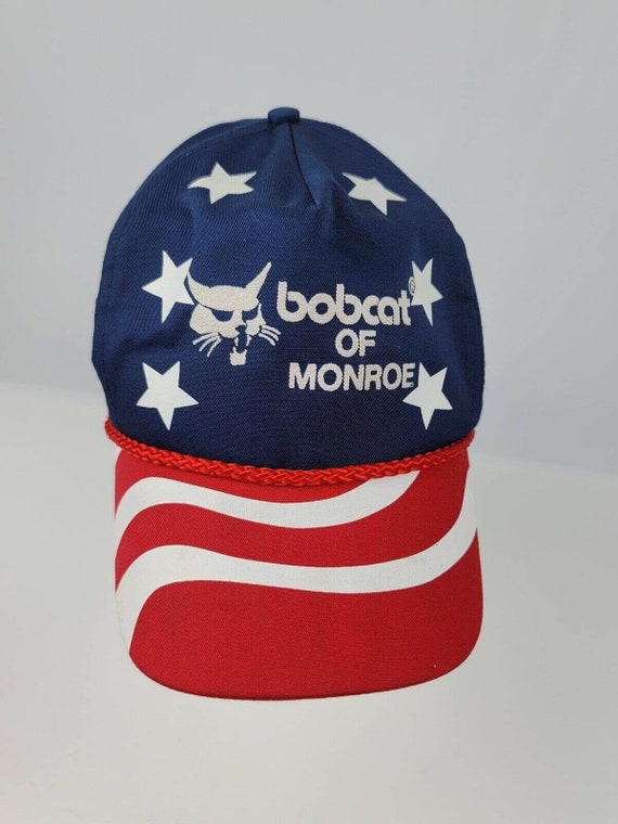 Bobcat of Monroe Hat Bobcat w/ Stars & Stripes Sna