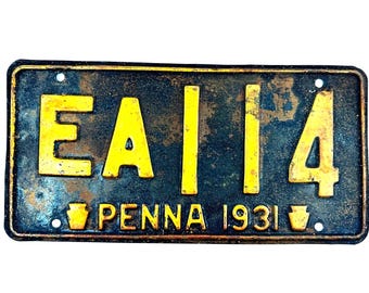 ヴィンテージ 1963 バージニア ナンバープレート ペア 657-092 番号