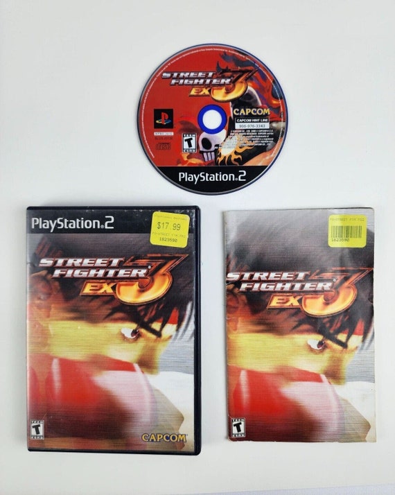 Street Fighter EX 3 PS2 Playstation 2 Complete With Manual