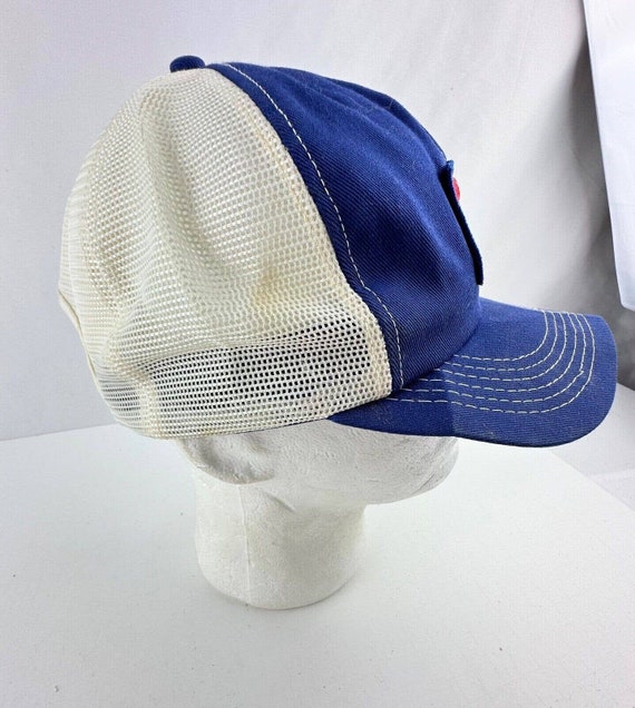 VNT Pepsi Cola Soda Patch Mesh Snapback Shelf Hat… - image 4