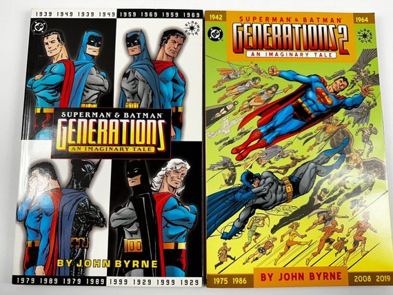 Superman y Batman Generaciones y Generaciones 2 Un cuento - Etsy México