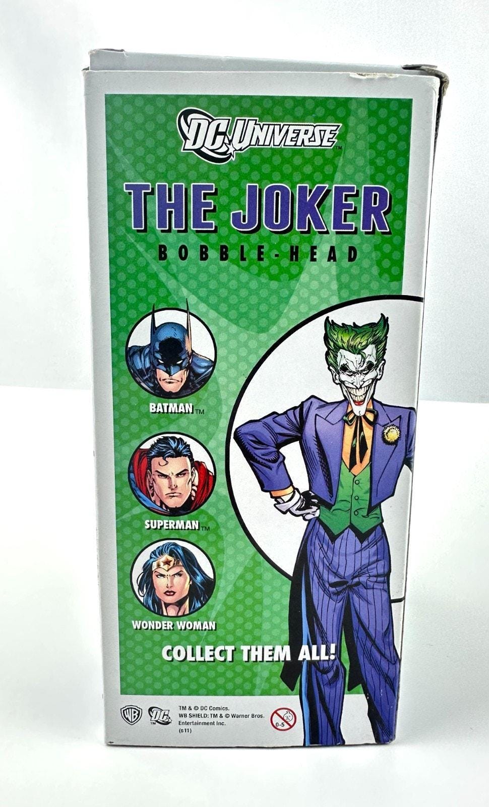 Funko DC Universe Wacky Wobbler Bobblehead the Joker 2003 NEW in
