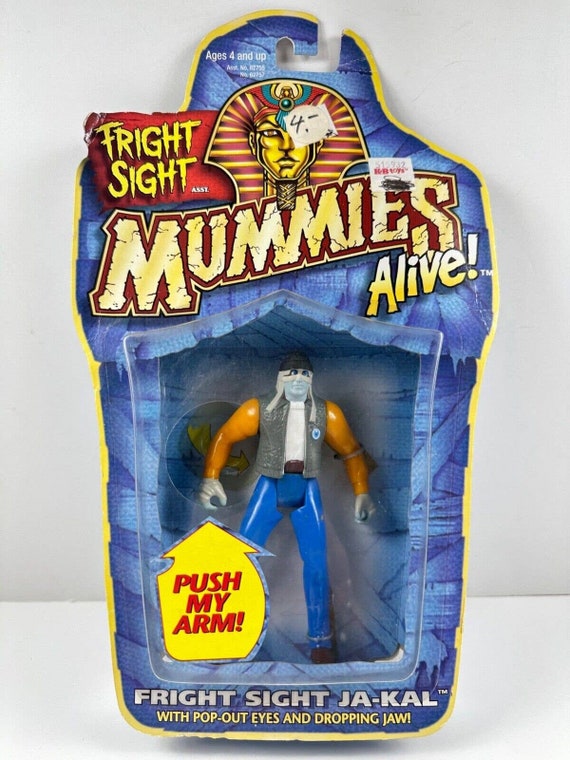 Vintage 1997 Fright Sight JA-KAL Mummies Alive Kenner Action Vintage 1997 Fright Sight JA-KAL Mummies Alive Kenner Action