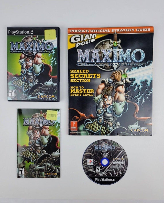 Maximo Ghosts to Glory PS2 Complete W Strategy Guide Giant