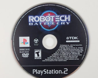 Playstation 2 Robotech Battlecry, CIB Complete With Manual & Reg