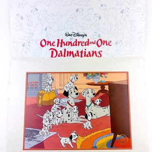 1999 Walt Disney One Hundred & One Dalmatians Lithograph 10x7.5 in 11x14 matte