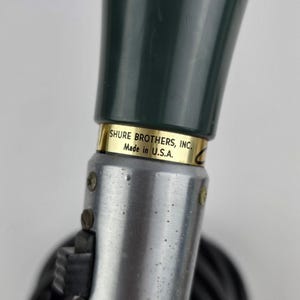 Vintage Shure Brothers 430 Commando Microphone Tested & Working image 3