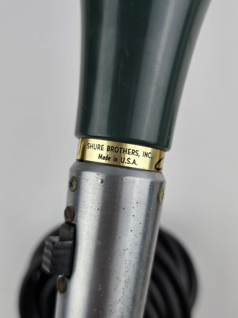 Vintage Shure Brothers 430 Commando Microphone Tested & Working image 3