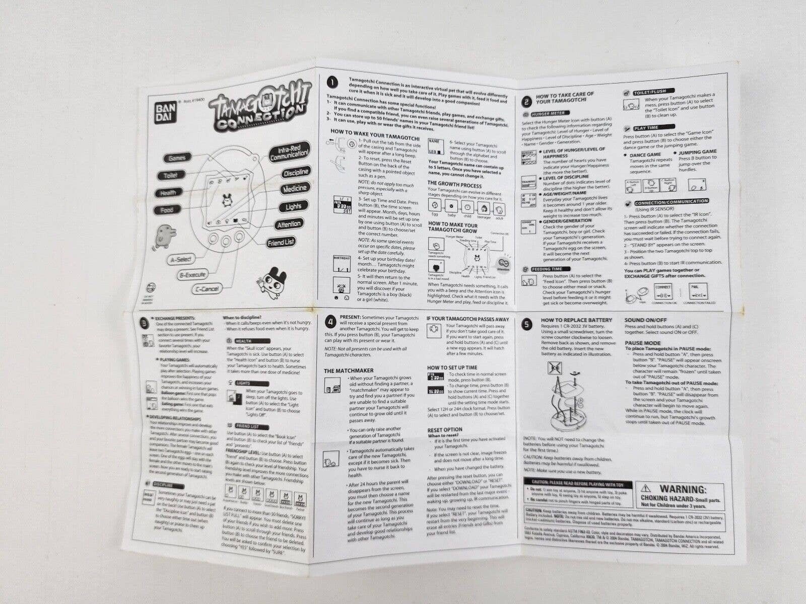Tamagotchi 2024 Instructions