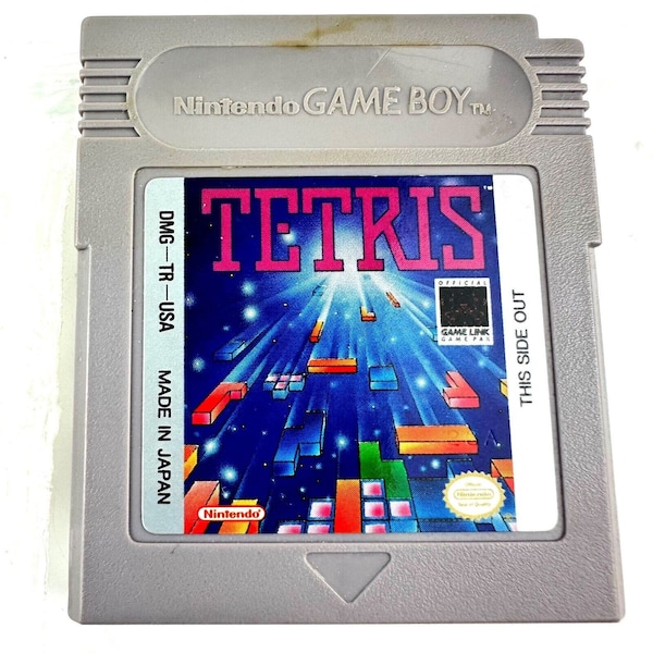 Cartouche Tetris uniquement, sans étui ni manuel, (Nintendo Game Boy, 1989) VGC