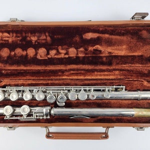 Artley 18-0 Silver Plated Flute - Made in the USA W/ Case Untested