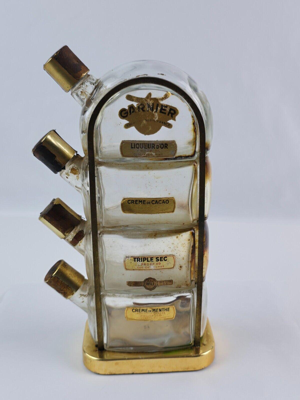GARNIER Liqueursピエロ　レトロ酒瓶　置物 Garnier Liqueurs - Etsy