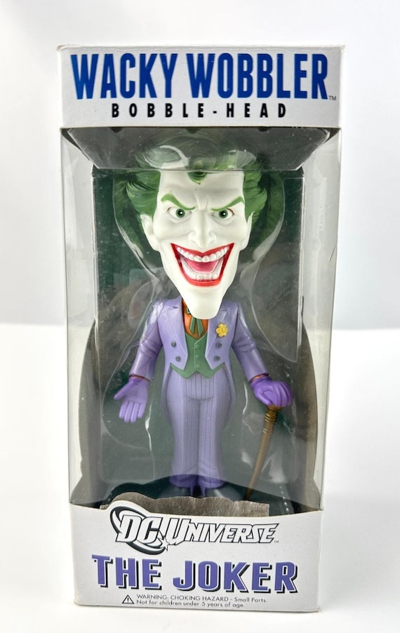アメコミ FUNKO Wacky Wobbler THE JOKER Funko DC Universe Wacky Wobbler Bobblehead the Joker 2003 NEW in