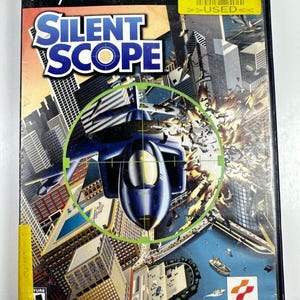 PlayStation2 PS2 SILENT SCOPE Video Game - Complete w Manual Very Good Condition