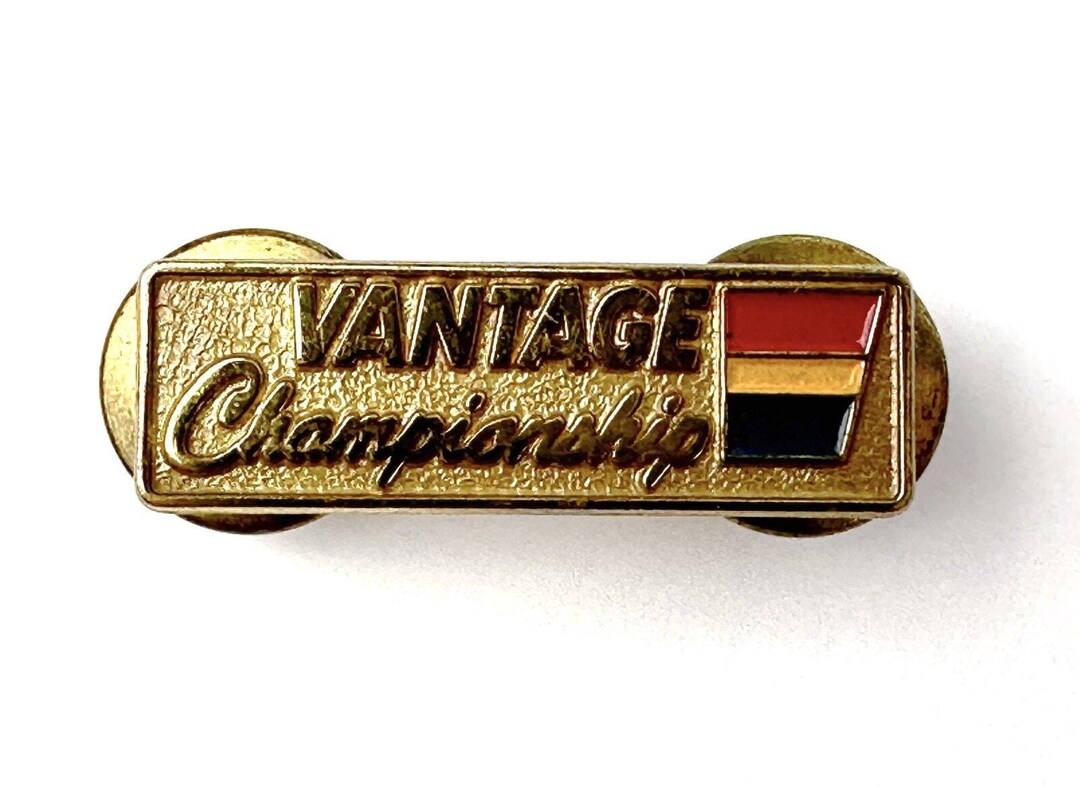 Vantage Frame Pin RARE Vnt Vantage Championship Golf PGA Event Pin Lapel Hat Vest - Push ...