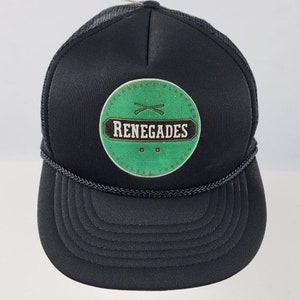 New Vintage Renegades Tobacco Black Snapback Trucker Hat Cap Chewing Tobacco