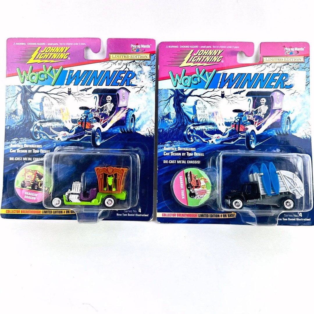Johnny Lightning チキチキマシーン　wacky races New in the booth today. Johnny Lightning Wacky Races cars