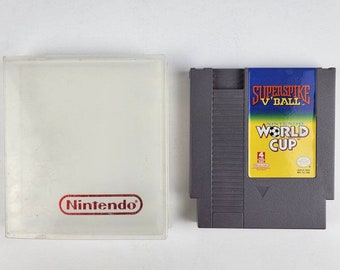 Superspike V'Ball / Nintendo World Cup Soccer (Nintendo NES) PROBADO con estuche OEM