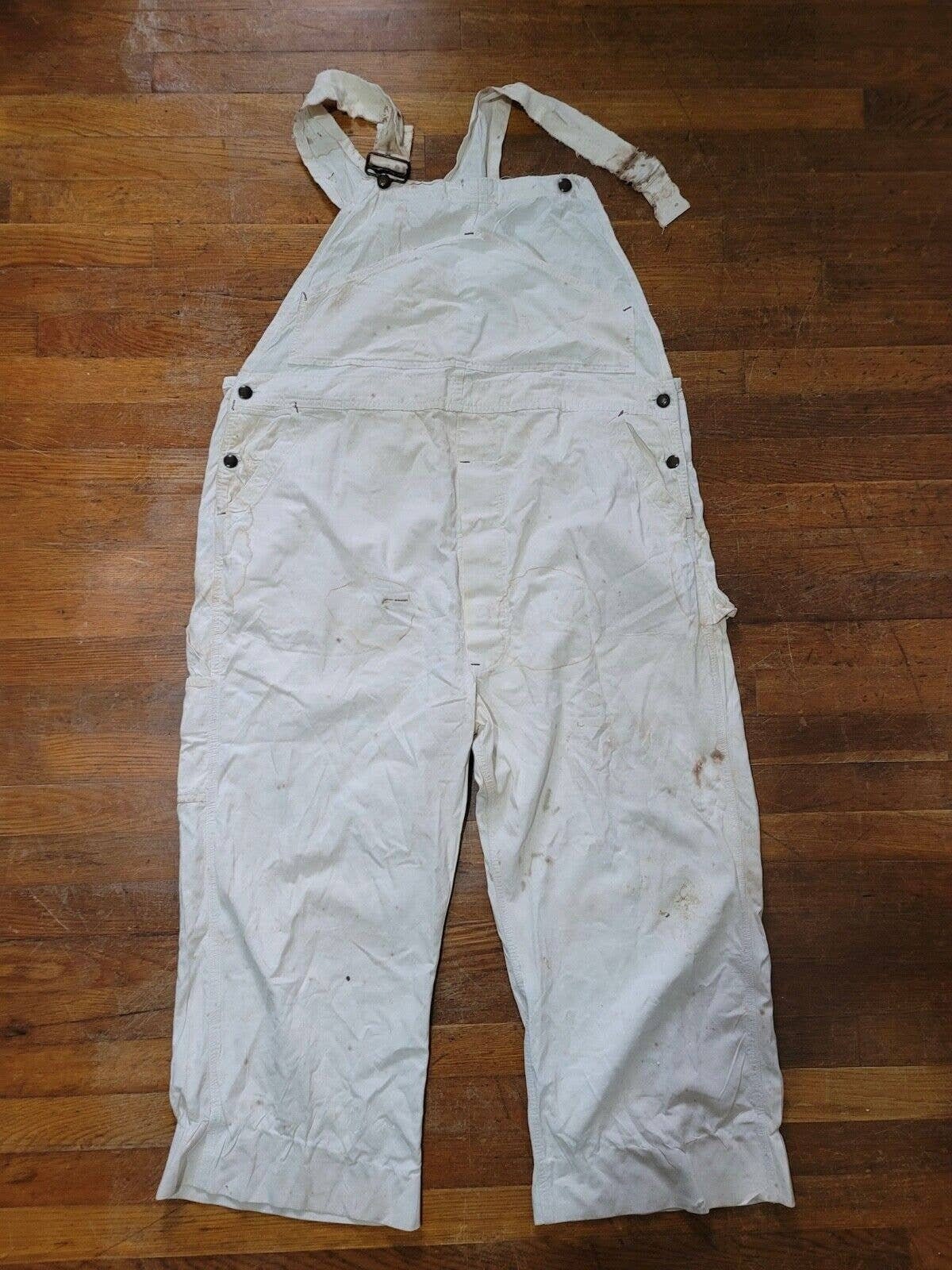 vintage 90s ″fraying″coveralls y2k-