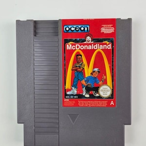 Mcdonaldland (Nintendo NES) Cart Only UK Version PAL Ładny stan