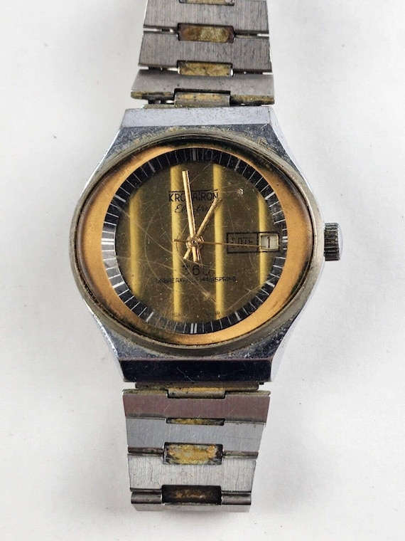 MONTRE MECANIQUE " MANHATTAN ELECTRA"-ENERMATIC MAINSPRING