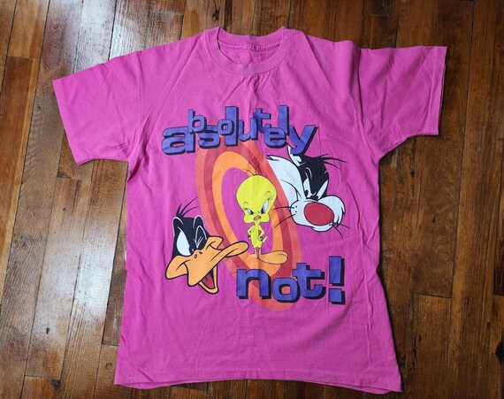 Looney Tunes tweety tシャツ 90s vintage Vintage 90's Looney Tunes Tweety Bird Get A Life Blue T