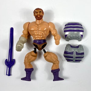 Vintage Fisto MOTU Figure 1983 Masters of the Universe He-Man 100% Complete