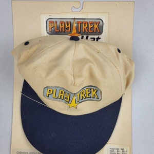 Vintage Play Trek Star Trek Convention Hat 1999 op kaart genummerd Andy Nova