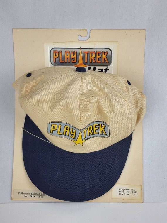 Vintage Play Trek Star Trek Convention Hat 1999 on