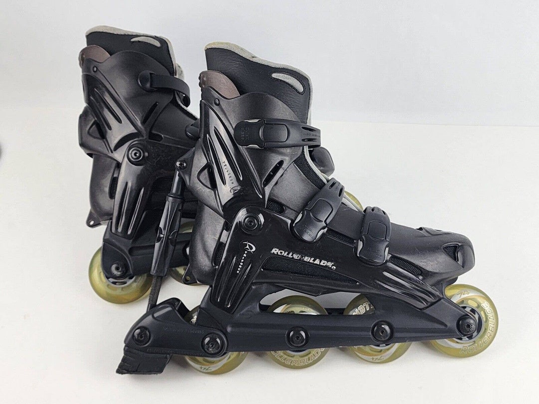 Vintage Triforce Blades Inline Skates Rollerblades Black Etsy