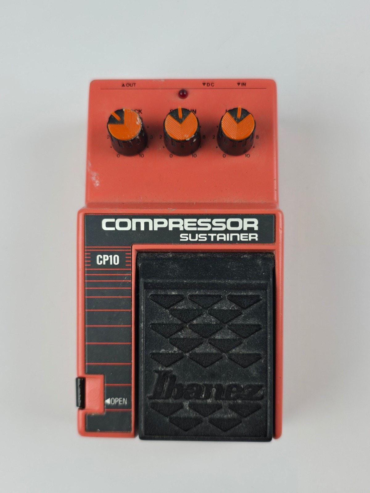 Ibanez CP10 Compressor Sustainer Vintage Guitar Pedal Tested