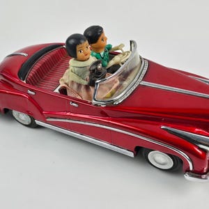 Vintage Tin Battery Operated Rolls Royce “Photoing on Car” Toy Tested & works