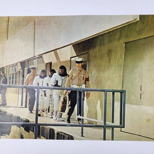 Vintage Planet of the Apes Movie Card Photo Space Suits Astronauts 10x14 Glossy