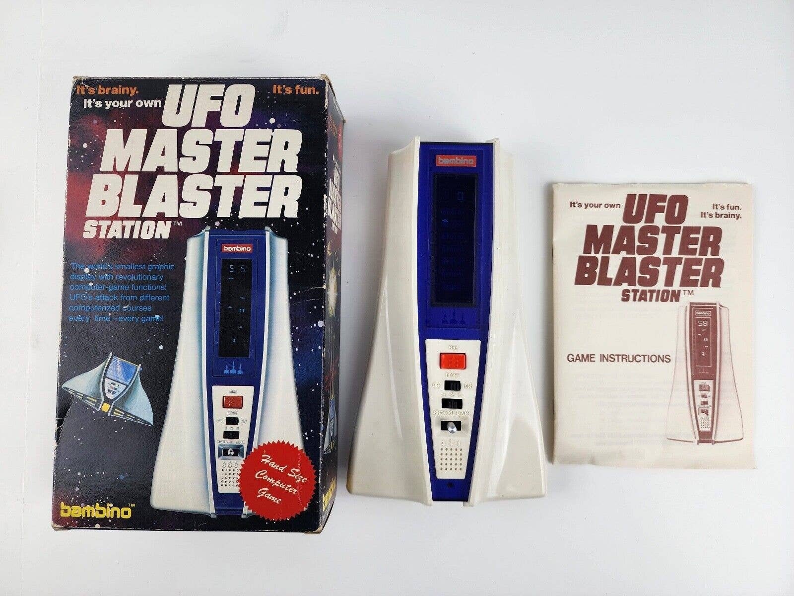 UFO Master Blaster Station Bambino Handheld Electronic game