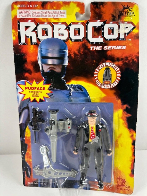 Robocop the Series Pudface W/weapons Action Figure Toy Island 1994