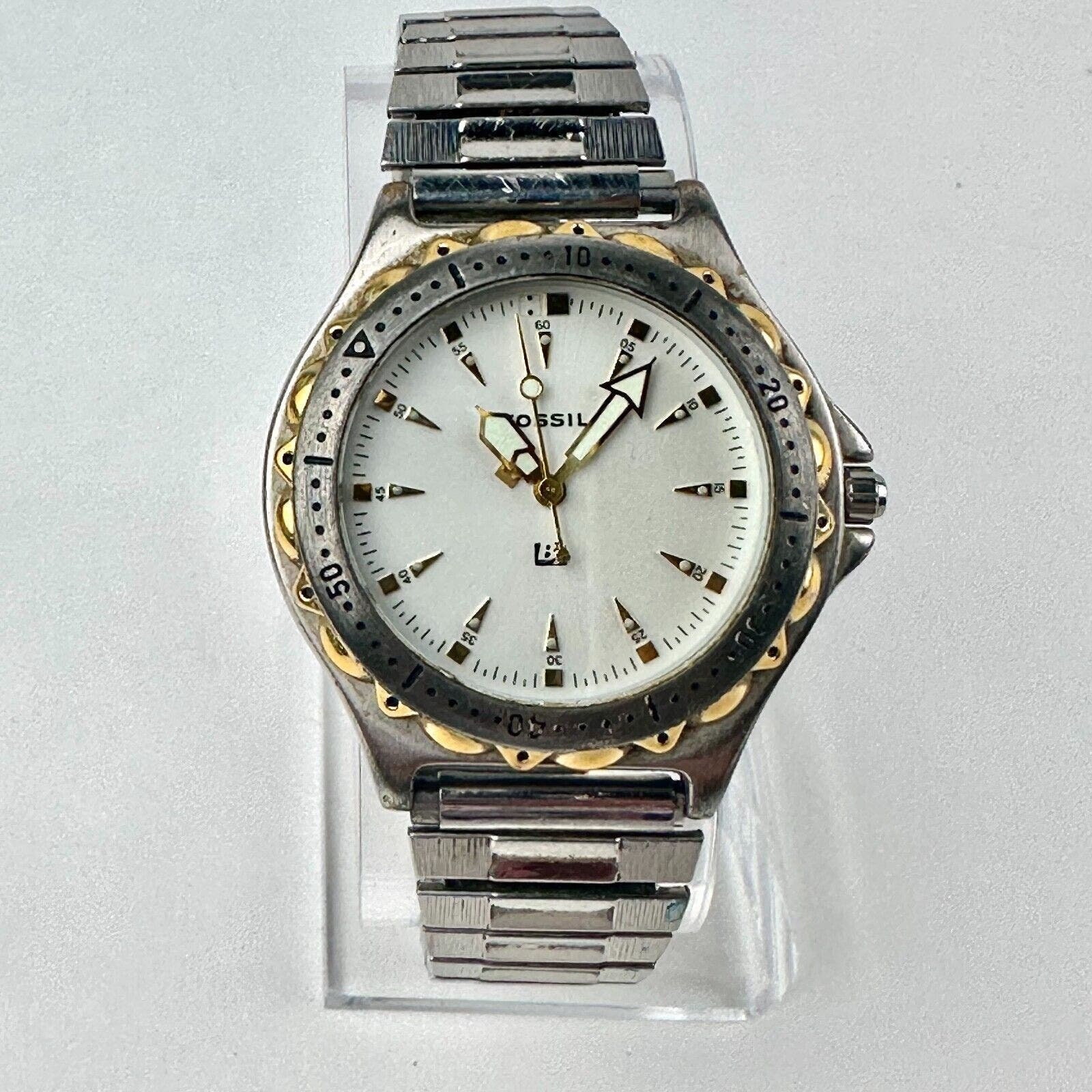 Silber Fossil Uhren Herren Gravur Fossil Herren Uhr Mit Gravur In