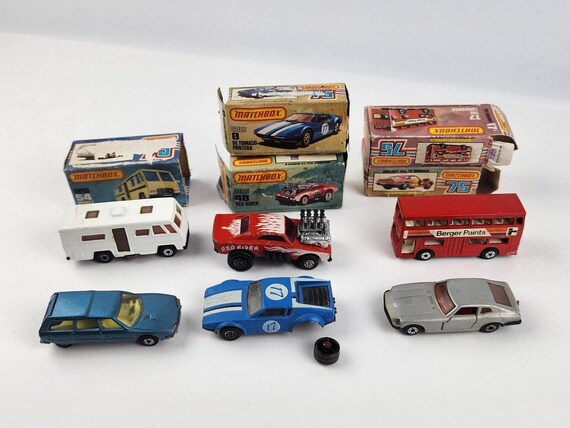 Cars and boxes matchbox 2025