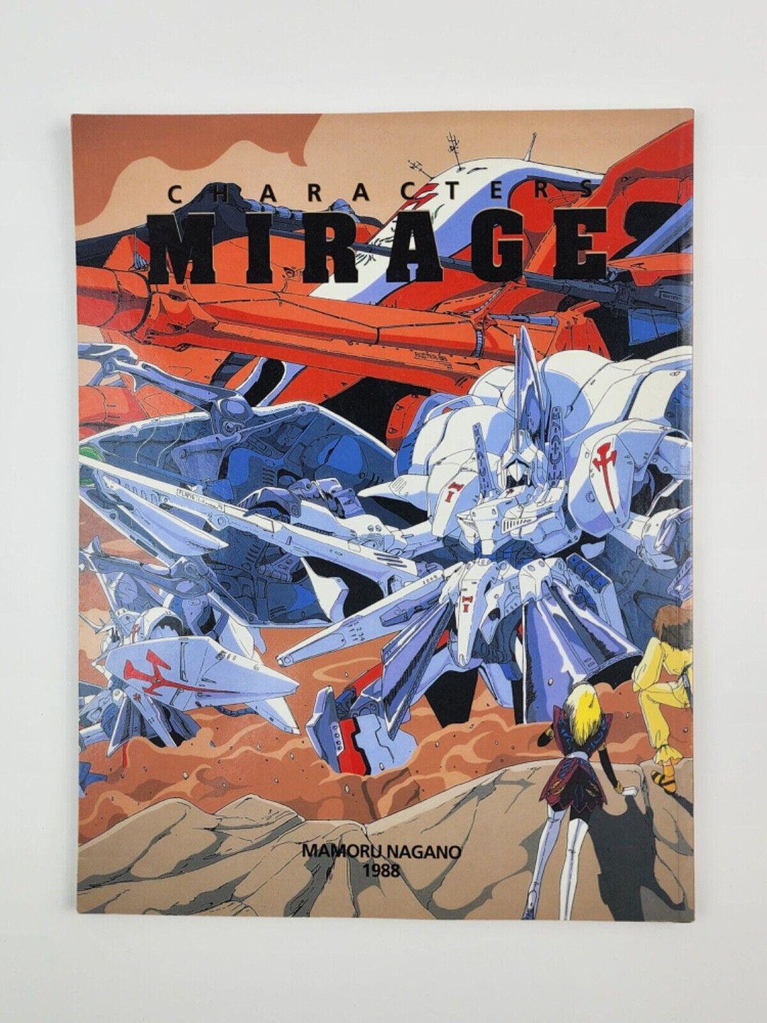1999 Characters 1 Mirage Art Book Mamoru Nagano 1988 Toypress Nice
