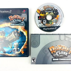 Ratchet & Clank Going Commando PS2 CIB Disc, Manual, Artwork + Case 2003