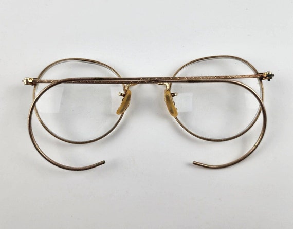 Vintage Bausch and Lomb Eye Glasses Frames B&L 1/… - image 2