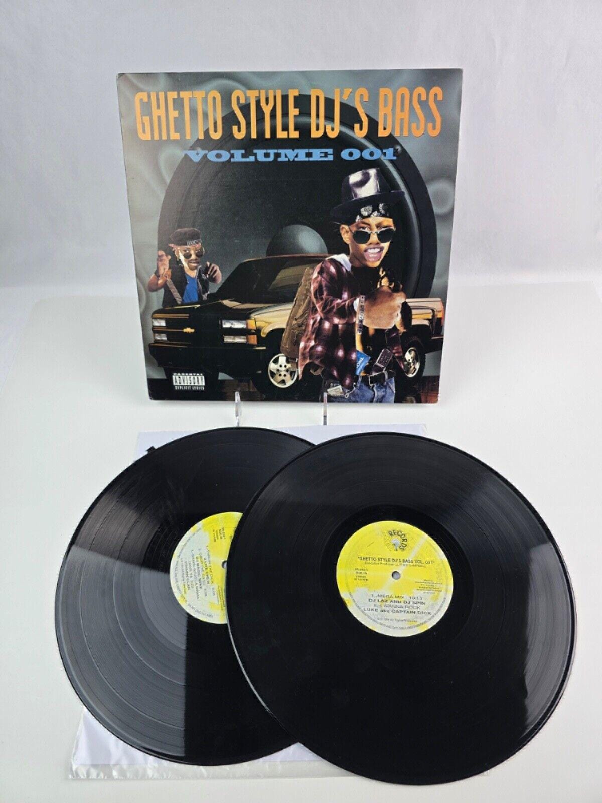Ghetto Style Dj's Bass Volume 001 2x LP Vinyl Records